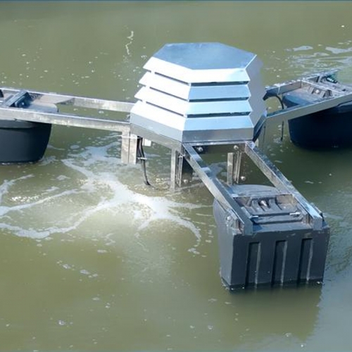 竖向紊流曝气机