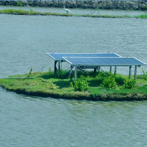 太阳能净水平台
