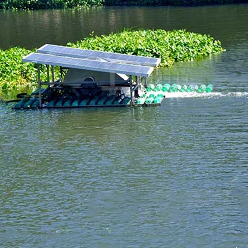 推流式太阳能曝气机