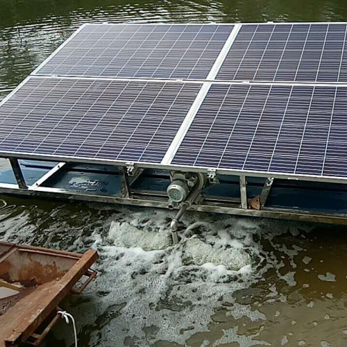 解层式太阳能曝气机